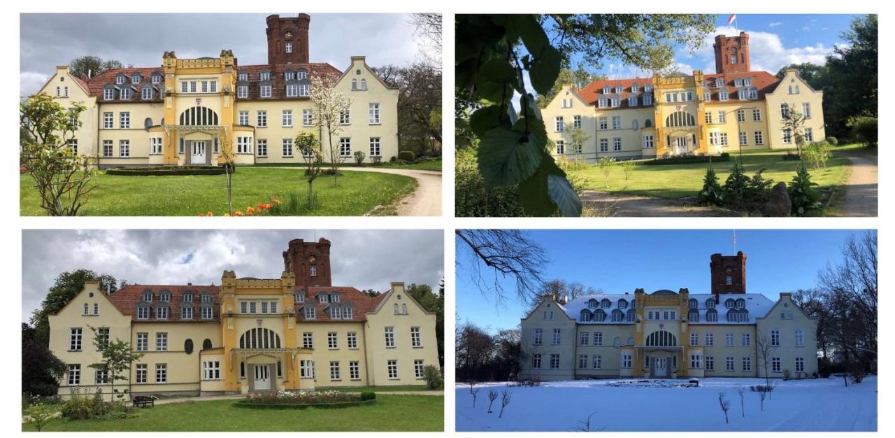 Schloss Lelkendorf Apartment Ulrichshusen Maisonette Fewo Mecklenburger Seenplatte Mit Dachterrasse Naehe Ostsee Εξωτερικό φωτογραφία